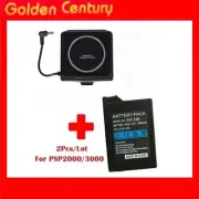 X2 (2400mAh + 3600mAh) Batt For Sony PSP-2001 2002 2003 2004 2005 2006 PSP-3002