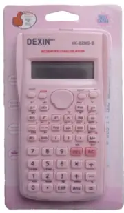 2- Line Function, Fraction &statistic Calculator Color Pink For Architecture
