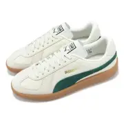 Puma Army Trainer Warm White Dark Myrtle Gum Men Unisex Casual Shoes 386607-15