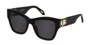 Just Cavalli SJC037 0700 Men's Sunglasses Black Size 54