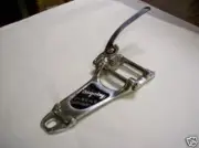 NEW - USA Bigsby B7 LEFTY LEFT HAND Vibrato Tailpiece, POLISHED ALUMINUM
