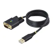 StarTech 1P3FFCB-USB-SERIAL 3ft/1m USB to RS232 Serial Adapter Cable