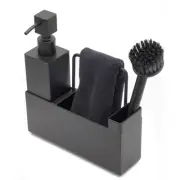Sink Caddy Kitchen Sink Organizer countertop, Stainless Steel Kitchen Brush H...
