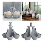 Boiled Egg Cooker Save Time Basket Eggs Cooker Egg Steam Rack for Steam Pot