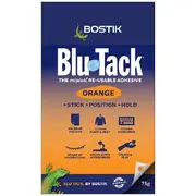 Bostik Blu Tack Orange 75g