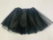 12 Pce Black Kids 3 Layer Tutu 40cm Bulk Buy Costume Dance Children’s