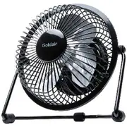Goldair USB Mini Fan 10cm Black