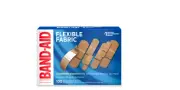 Band-Aid Brand Flexible Fabric Adhesive Bandages, Assorted, 100 Ct
