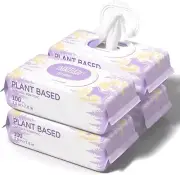 Dog Wipes for Paws & Butt, Hypoallergenic Cleansing Wipes, Lavender Scent