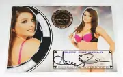 2014 Benchwarmer ALEX CAPRIOLA Vegas Baby #51 Black Ink Auto PLAYBOY Cybergirl