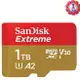SanDisk 1TB 1T microSD【190MB/s Extreme】microSDXC micro SD SDXC 4K U3 A2手機記憶卡