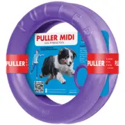 Puller Outdoor Dog Ring Toys Dog Fetch Toy & Tug of War Dog Toy for Small Dog