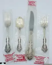 Oneida Michelangelo 4pc Place Setting Sterling Silver *NEW*