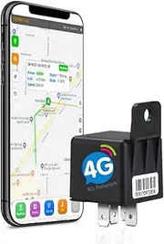 [SINOTRACK] ST-907L 4G Vehicle GPS Tracker, Anti-Lost Alarm Locator, Real-Time Location Remote Control, Cut Off Oil and Power Device for Car, Motorcycle, Truck, Taxi, Support Platform