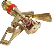 TOUISEDGI Brass Rotate Rocker Arm Water Sprinkler Spray Nozzle Garden Irrigation Connector 1/2 Inch 360 Degree