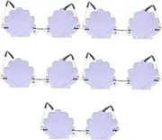 [OATIPHO] 2 Pcs Shell Sunglasses Photo Glasses Photo Booth Sunglasses Funny Glasses Sunglasses Decor Party Photo Props Sunglasses for Photo Glasses Props Party Sunglasses Funny Sunglasses