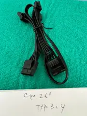 Corsair Type 4 6 pin to 4X Molex DRIVE Cable for TX,AX,RM,CX,HX,SF,TX SERIES