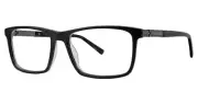 Calabria Big&Tall 19 Square Reading Glasses +7.00 Matte Black Men Women