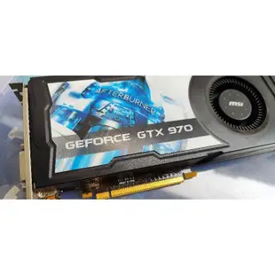 微星 MSI gtx-970 gtx970 4g 4gb 電競顯示卡 外觀漂亮沒有灰塵