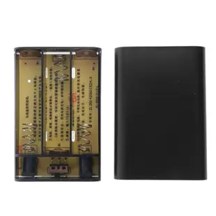 DIY 3x 18650電池盒12V電源充電器，用於LED燈 路由器