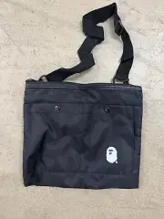 Bape Nylon Tote Zip-up Bag Black 2019 ❌PRICE DROP❌