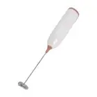 (White Coffee)Household Electric Milk Frother Automatic Handheld Milk Foam