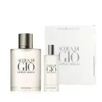 在飛比找ETMall東森購物網優惠-Giorgio Armani 亞曼尼 寄情水男性香水禮盒（淡