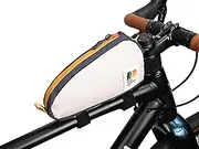 Oso Supply Co - Top Tube Bike Bag Bicycle Front Frame Bag Bike Accessories Pouch (Blue/Yellow)