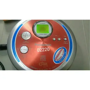 Panasonic CD隨身聽，國際牌CD隨身聽，CD播放器，MP3，隨身聽，播放器~國際牌CD隨身聽~功能正常