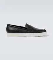 [Manolo Blahnik] Manolo Blahnik Ellis leather loafers AU 9 black