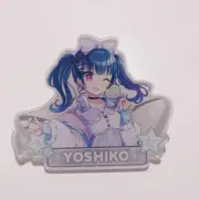 Love Live Sunshine Aqours Acrylic Badge Miku Colabo Yoshiko Tsushima