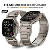 在飛比找蝦皮商城精選優惠-改装钛合金表带适用苹果手表Apple Watch Ultra