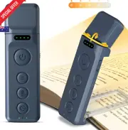 Bookmark Style Book Light, 5 Brightness & 3-Color, USB Rechargeable, Sleep Aid