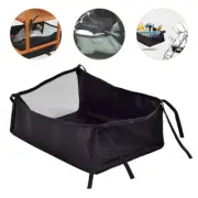 Cart Storage Mesh Bag Stroller Bottom Basket Shopping Mother Attachable