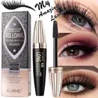 Black 4D Silk Fiber Eyelash Mascara Extension Makeup Waterproof Kits Eye Lashe `