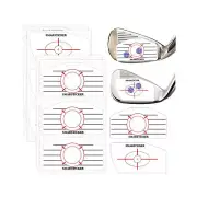 150Pcs Golf Driver Impact Tape Labels Golf Training Aids Tape for Swing Practice