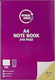 Spirax Kode 959 A4 Notebook 240Pg
