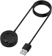 TAVICE COMPATIBLE Charging Cable Clip Dock Charger Stand for Garmin Vivoactive 4 3, 1M Cord for Garmin Venu 2 2s Instinct Fenix 7 7S 7X 6 6S 6X/5 5S 5X/Forerunner 55 158 935 945 LTE/Approach S60