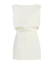 TOMA DRESS US2 CHALK