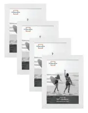 [Studio Nova] Premium Picture Photo Frame 5x7 Set of 4 in White