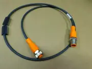 IFM CBL43070 4 PIN CONNECTION CABLE NEW 36" overall length