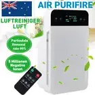 Air Purifier HEPA Filter Remote Control PM2.5 Smoke Dust Germ Odor Cleaner
