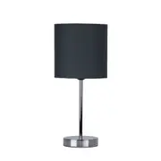 Zola Table Lamp with Grey Shade