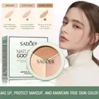 3-In-1 Contouring and Brighten Concealer Palette,Long-Lasting Moisturizing .AU