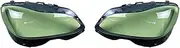 CLZCNQLX Headlamp Transparent Lampshade Cover Lens Compatible for Mercedes-Benz E-Class W212 E200L E260L E280L E300L E350L 2014 2015(A Piar)