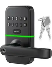 Smart Door Handle Lock with Keypad: Keyless Entry Door Lock - Exterior Code Lck