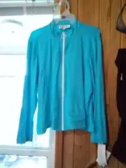 NWT Windridge Cheryl Nash Haley Jacket XL Blue