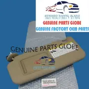 GENUINE TOYOTA 06-09 RAV4 DRIVER SAND BEIGE SUN VISOR W/MIRROR 74320-42501-E1