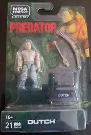 Mega Construx BLACK SERIES PREDATOR DUTCH ARNOLD SWARZENEGGER new
