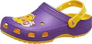 [Crocs] Unisex-Adult NBA Classic Clogs, La Lakers, 12 Women/10 Men